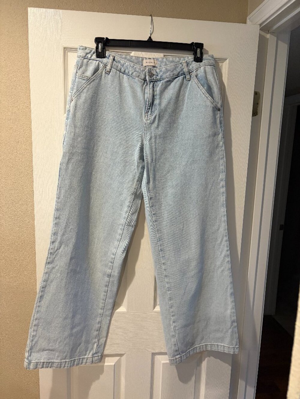 PacSun Casey Low Rise Baggy Wide Leg Jeans Light Wash Size 31